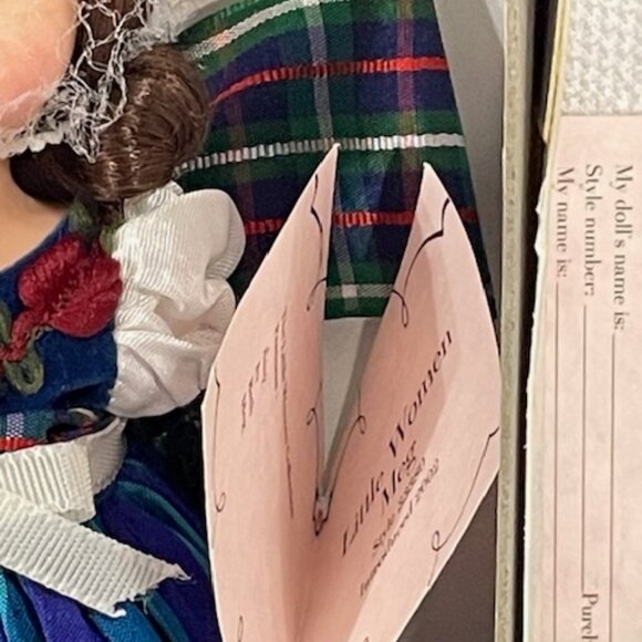 Rare Madame Alexander  8"  Little Women Meg new in box. - Picture 4 of 8